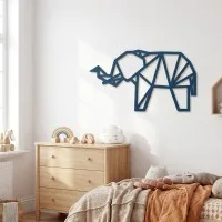 Multiplex decoratie - Origami olifant