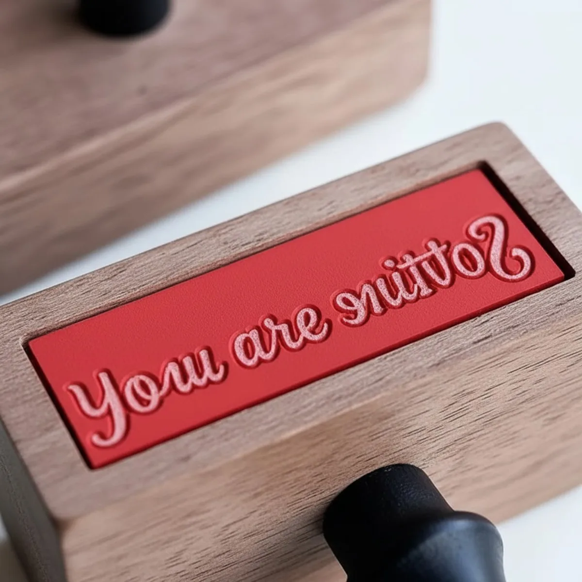 You Are Invited Rubber Stamp – 4 Fonts