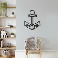 Décoration en bois - Ancre - Contreplaqué de bouleau