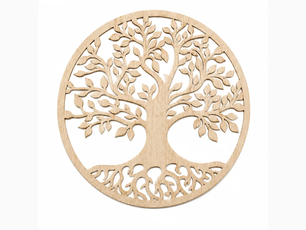 Tree of Life Panel in Circle