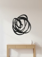 Abstract Line Tangle Wall Art