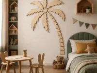 Plywood Palm Wall Decor