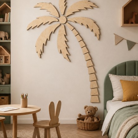 Plywood Palm Wall Decor