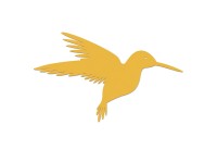 Panneau mural « Colibri » en bois