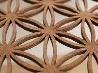 Flower of Life Wooden Wall Panel
