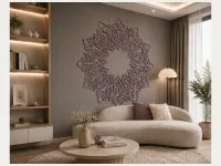 Laser-cut Plywood Wall Mandala