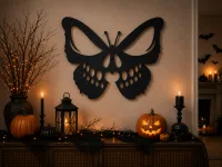 Wooden Butterfly Wall Panel
