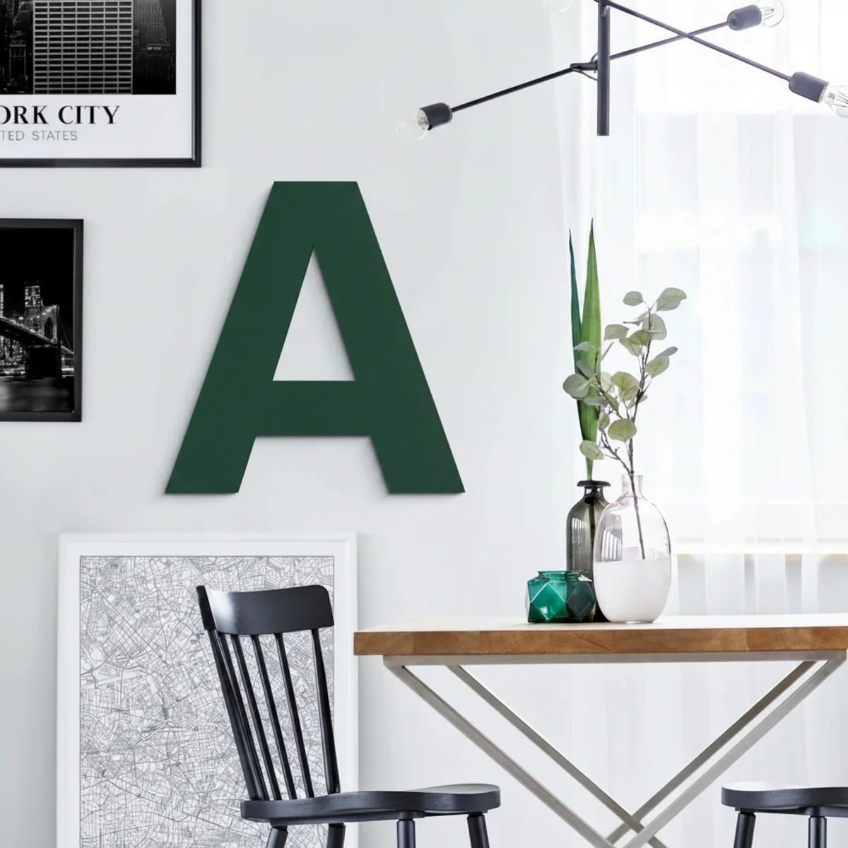 Wooden Letter (Swiss font) - Birch Plywood - Choose letter & size