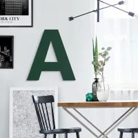 Wooden Letter (Swiss font) - Birch Plywood - Choose letter & size