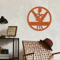 Round Birch Plywood Wall Decor - Bloom Wildly