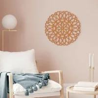 Birch Plywood Wall Decor – Flower of Life Mandala