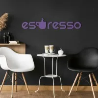 Plywood Wall Letters – Espresso