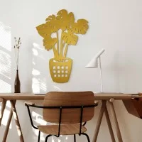 Monstera Leaf Wall Decor – Laser-Cut Birch Plywood Plant
