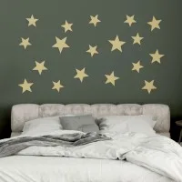 3D Décoration murale Set d'étoiles – Contreplaqué de bouleau pour chambre d'enfant | chambre