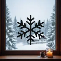 Classic Snowflake Wall Decor – Birch Plywood