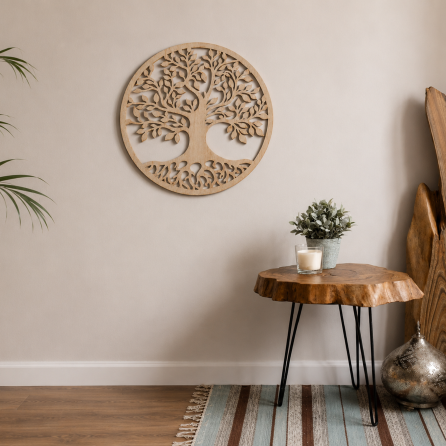 Tree of Life Panel in Circle
