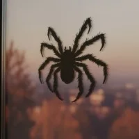 Araignée décor mural – silhouette Halloween en contreplaqué de bouleau