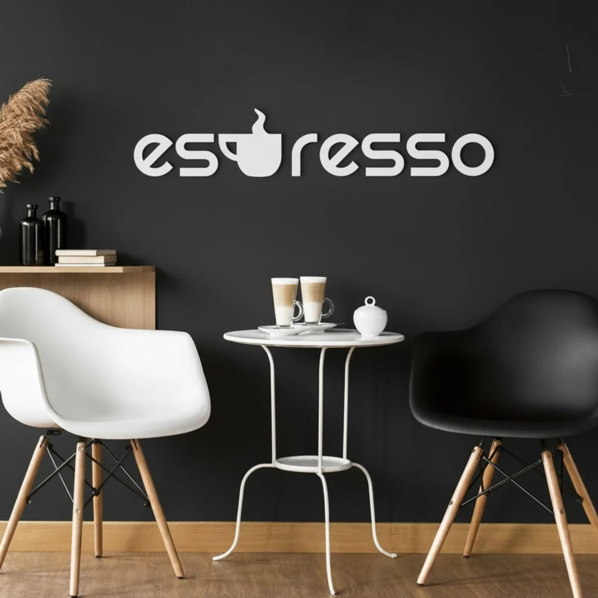 Plywood Wall Letters – Espresso