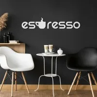 Plywood Wall Letters – Espresso