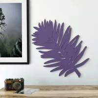 Birch Plywood Wall Decor - Palm Leaf