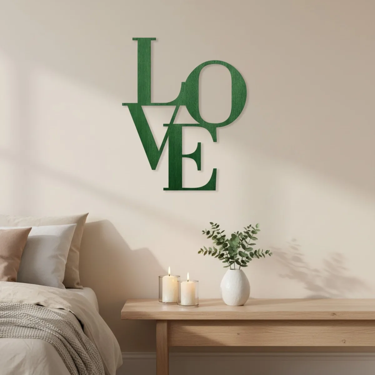 Love – Birch Plywood Wall Decor