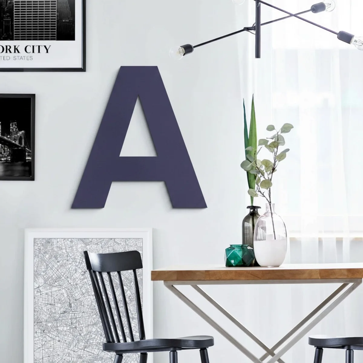 Wooden Letter (Swiss font) - Birch Plywood - Choose letter & size
