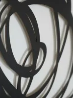 Abstract Line Tangle Wall Art