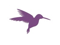 Panneau mural « Colibri » en bois