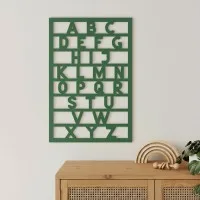 Birch Plywood Alphabet ABC – Nursery Wall Decor