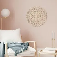 Birch Plywood Wall Decor – Flower of Life Mandala