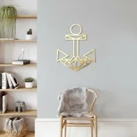 Décoration en bois - Ancre - Contreplaqué de bouleau