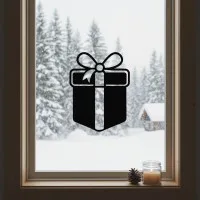 Gift Box with Bow Wall Decor – Birch Plywood