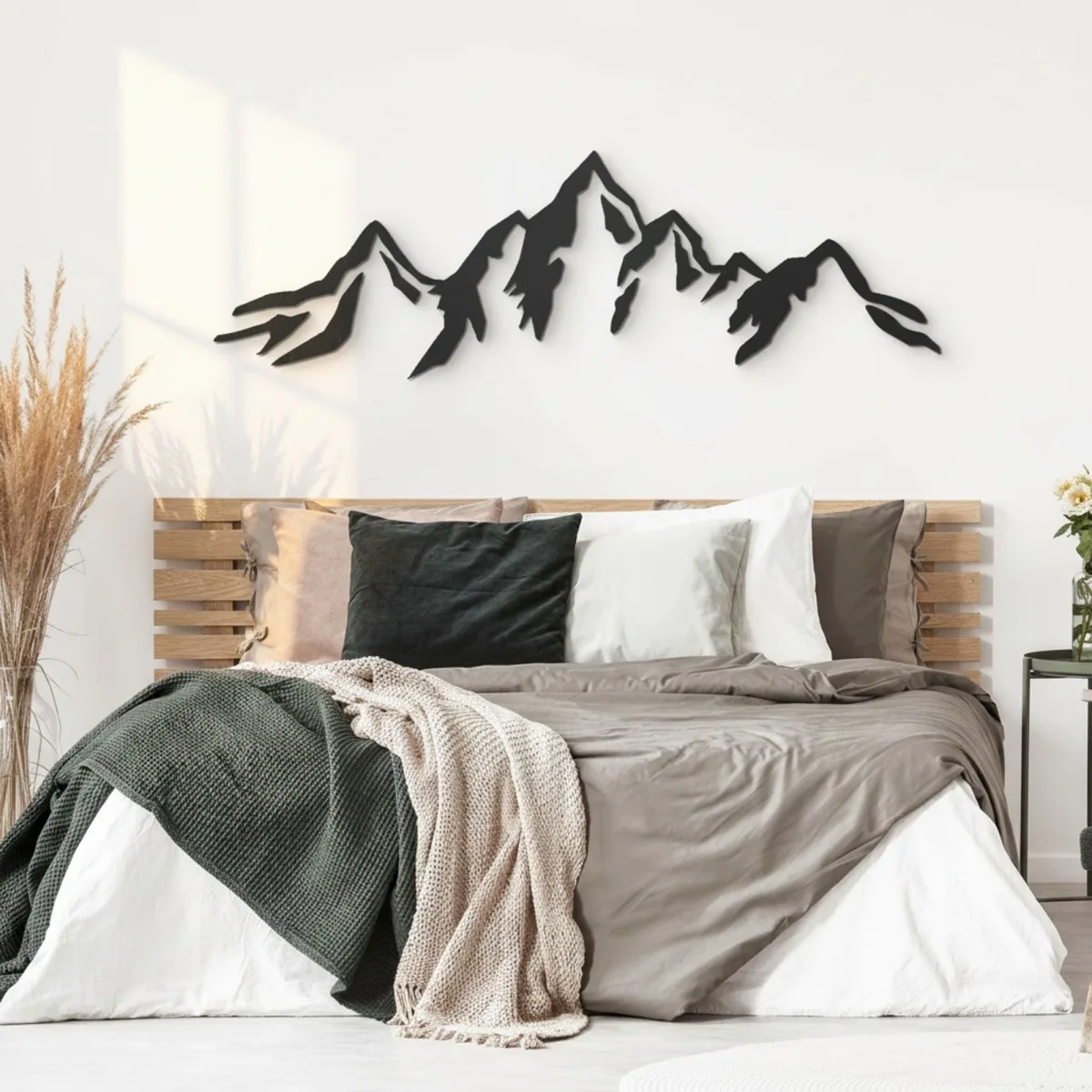 Décoration en contreplaqué - Montagne
