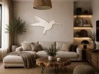 Wooden Hummingbird Wall Art