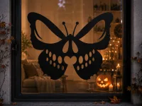 Wooden Butterfly Wall Panel
