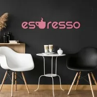 Plywood Wall Letters – Espresso