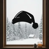 Bonnet de Noël – déco murale – contreplaqué de bouleau