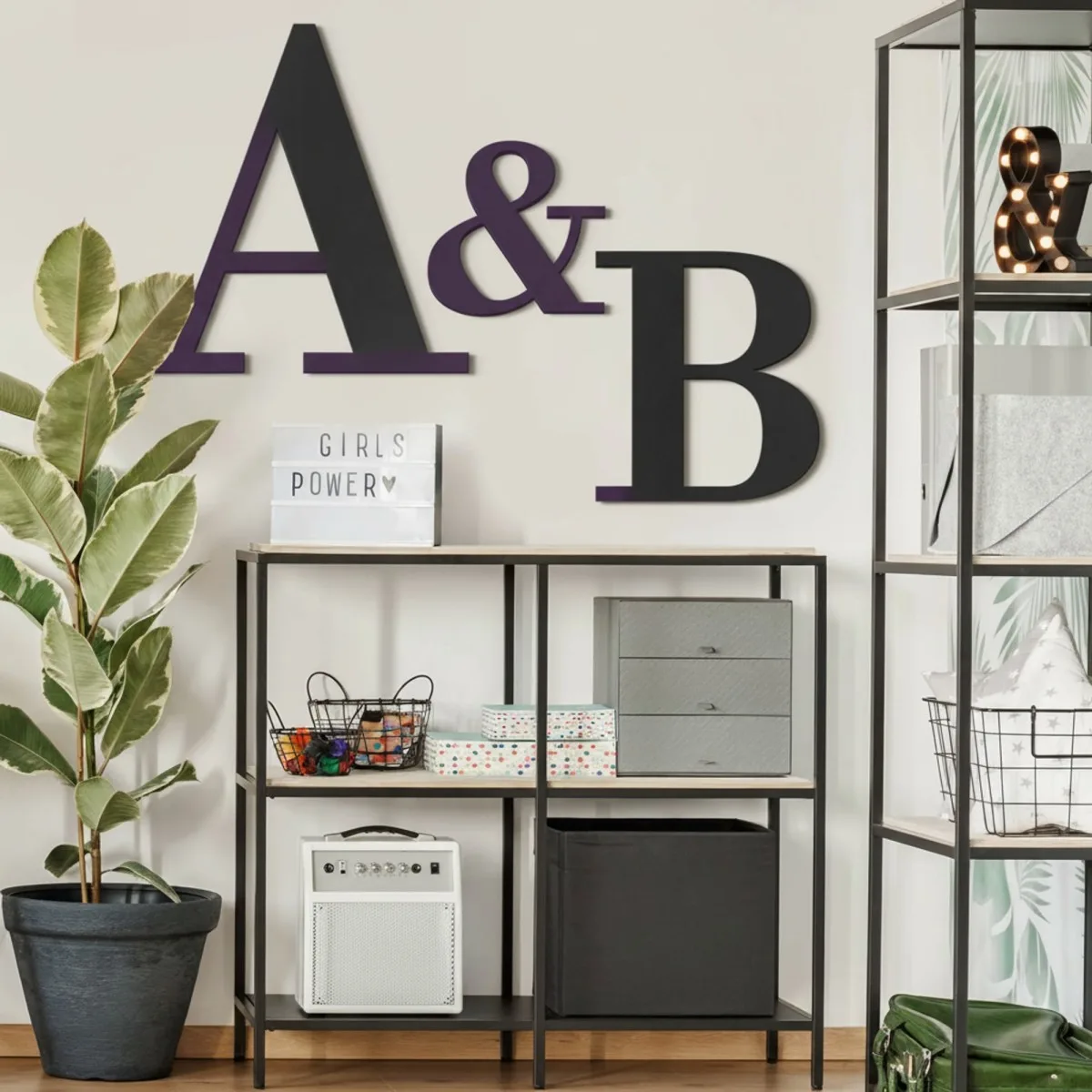 Plywood Wall Letters – Alphabet – Individual Letters – Bodoni