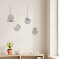 Easter Chicks in Birch Plywood (4 Pieces)
