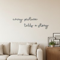 Birch Plywood Quote “Every Picture Tells a Story”