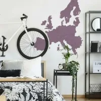 Wooden Map of Europe Wall Decor – Birch Plywood