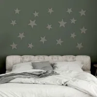 3D Décoration murale Set d'étoiles – Contreplaqué de bouleau pour chambre d'enfant | chambre