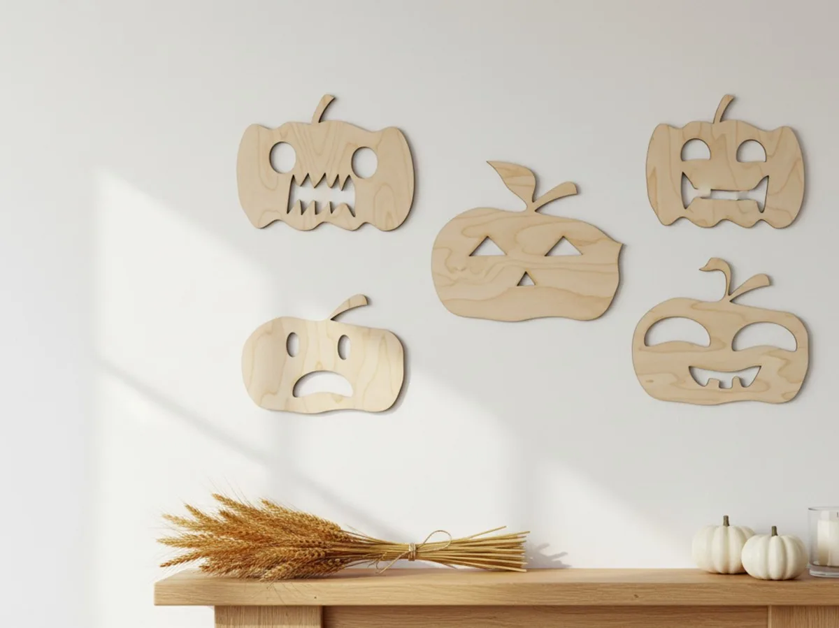 Collection de citrouilles Halloween – set de 5 silhouettes