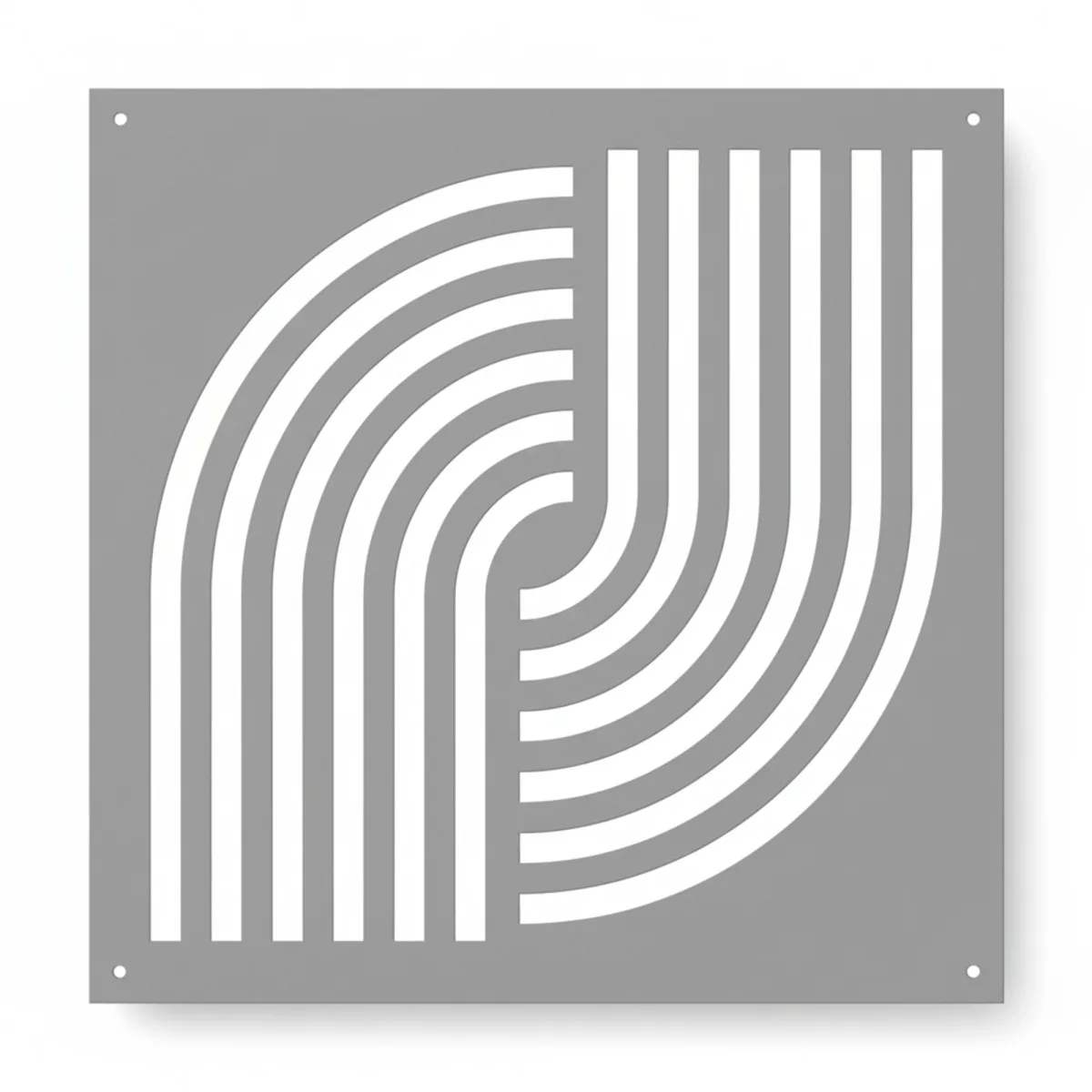 Room Divider Panel “Rainbow” – Birch Plywood
