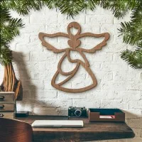 Décoration en bois - Ange - Contreplaqué de bouleau