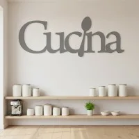 Cucina Kitchen Sign - Birch Plywood Wall Decor