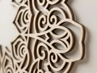 Mandala Leaves Wall Art