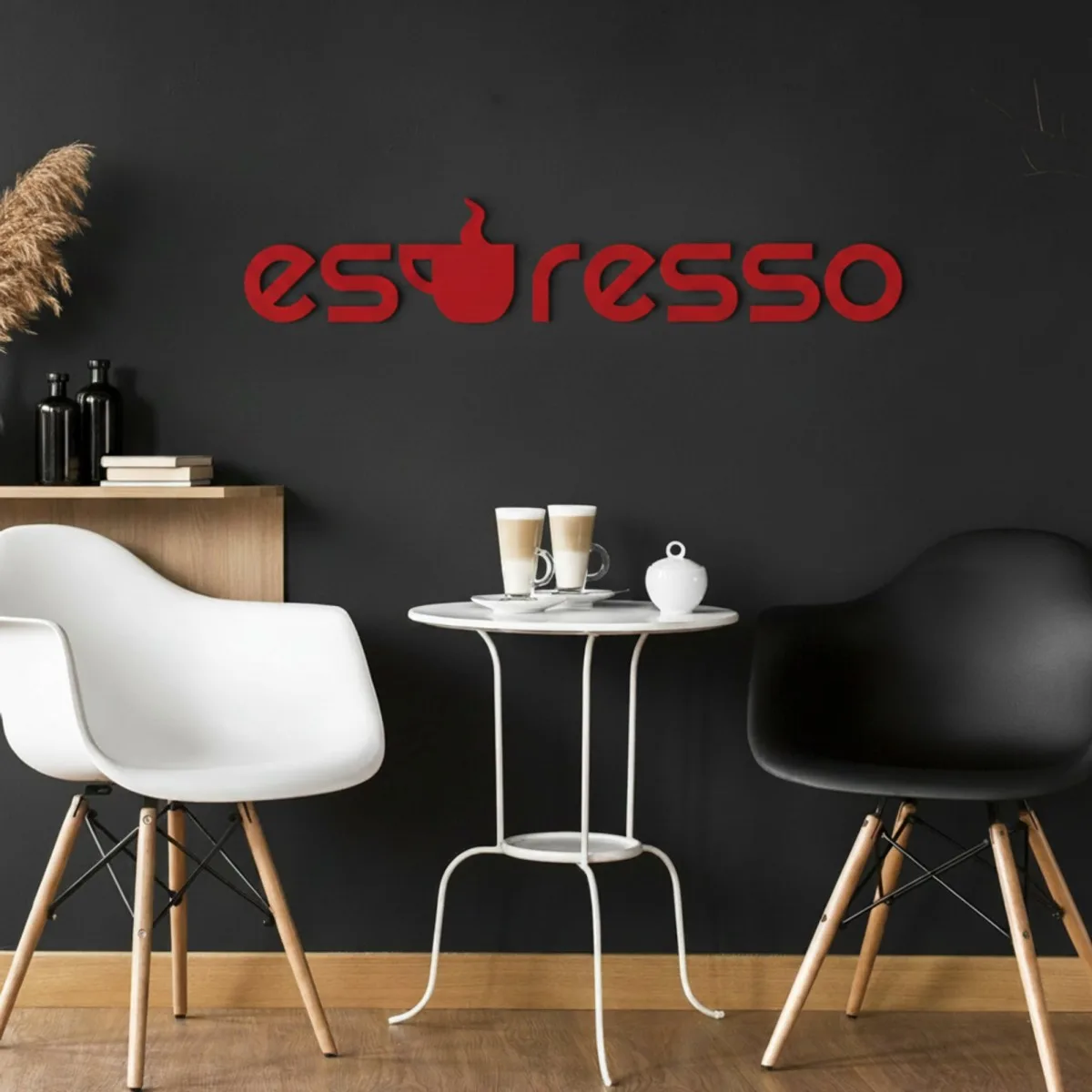 Plywood Wall Letters – Espresso