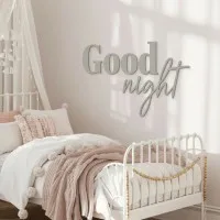 Wandletters Good Night – berken multiplex