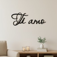 Ti amo – Birch Plywood Wall Decor